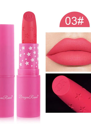 3Pcs/Box Korean Matte Lipstick Set for Women Waterproof Long-Lasting High Pigmented Lipgloss Cosmetic Beauty Makeup - Riparo82