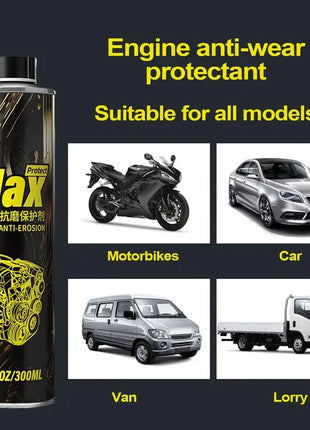 Engine Anti-Wear Agent 10.14oz Auto Car Engine Oil Automotive Engine Oil For Avoiding Vibration Noise Reduction Additive - Riparo82