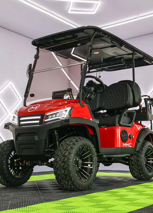 Street Legal Electric Golf Cart 4 Seats 5000W Scooter Go Kart ATV Adult Touring Classic Solar Golf Cart - Riparo82