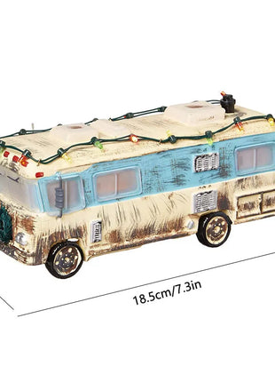 LED Musica natalizia Casa di popcorn Decorazione natalizia Scena Villaggio Statua rotante Decorazioni natalizie per la casa Decorazioni per il desktop Regalo di Natale per bambini