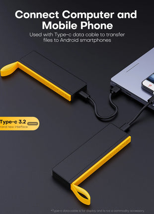 Kodak Unità Esterna Disco Rigido SSD Portatile 1TB 512GB 256GB 128GB USB3.2 Tipo-C Gen2 Ad Alta Velocità 1000MB/s Per Il Computer Portatile Desktop X206