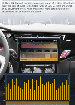 Snapdragon 8Core CarPlay Android Auto Car Radio For Citroen C3 DS3 2010-2016 Intelligent Screen 2Din autoradio SWC 4G BT DSP GPS - Riparo82