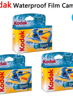 Fotocamera classica originale Kodak FunSaver/Daylight monomodale con flash Fotocamere monouso a pellicola punto e punti 27 fogli 39 fogli