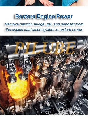 LIQUI MOLY ENGINE FLUSH 500ml Detergente efficace per il sistema dell'olio per la manutenzione dei motori automobilistici e la modifica dell'olio Protezione massima