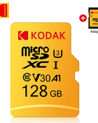 Scheda MicroSD KODAK Scheda di memoria rossa Class10 32GB 64GB 128GB 256GB U3 4K Memoria Flash ad alta velocità Schede Flash TF per il telefono