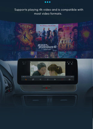 10.25Snapdragon 665 Wireless Carplay AutoRadio Android 14 For Audi Q5 2009-2016 Stereo Screen GPS Navigation Multimedia HeadUnit - Riparo82