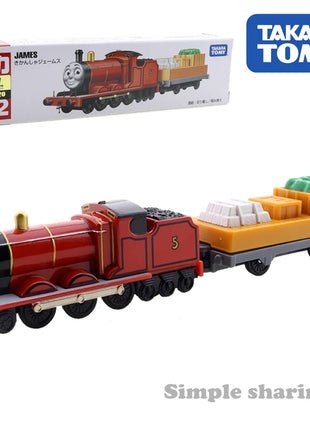 TAKARA TOMY Tomica Alloy Car Model Boy Toy Ornaments Type Keihan Train Thomas Friends Gordon bradley Hiro James The Tank Engine - riparo82