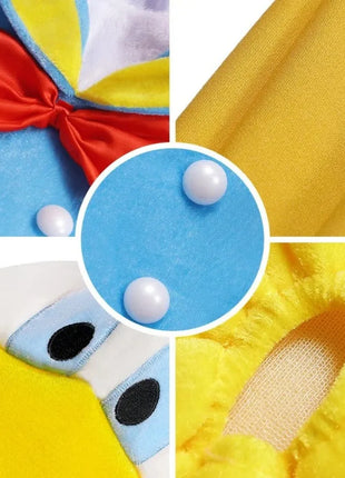 Anime Paperino Daisy Costumi Cosplay Ragazzi Ragazze Prom Wear Bambini Compleanno Carnevale Festa Vestire Stage Prop Abiti per bambini carini