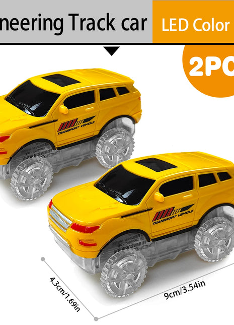 Bambini Elettrico Magico Flessibile Pista Giocattolo Auto Ingegneria Auto Bambini Giocattoli Educativi Treno Giocattoli per Bambini Regalo Di Compleanno