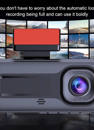 Dash Cam for Cars Camera Black Box 3 Channel /2 Channel  1080P Video Recorder Rear View Camera for Vehicle Car DVR car accessory - Riparo82