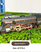 Locomotiva ferroviaria classica Accessori per treni a vapore retrò Carrozza Paletta Pista del treno Giocattoli per bambini per ragazzo - riparo82