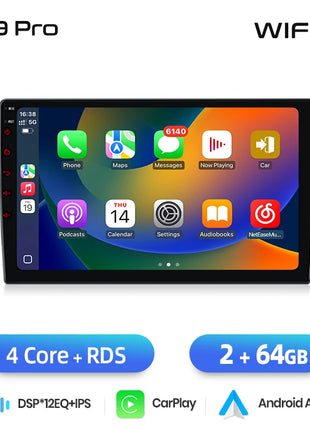 AWESAFE PX9 Car Radio Autoradio for Audi A3 8P 2003 - 2013 Wireless Carplay Screen Android Auto Stereo GPS France - Riparo82