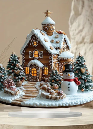 Supporto in acrilico Artigianato personalizzato Festa della mamma Festa del papà Regalo di Natale di Halloween - riparo82