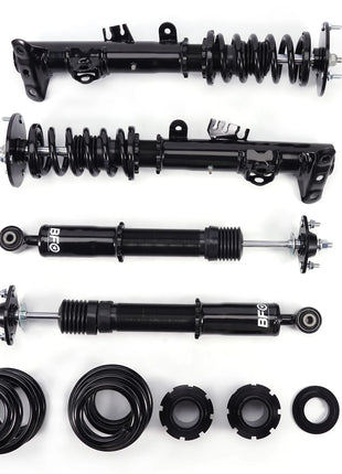 4x Coilovers per BMW Serie 3 E36 Coupé 2WD 1991-1999 Sospensione anteriore posteriore