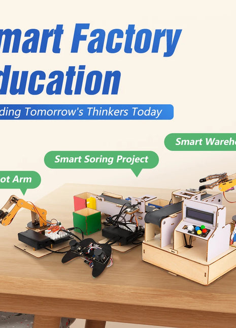 ACEBOTT ESP32 STEM Smart Factory Education Kit Scuola Smart Home Serie di soluzioni educative per Arduino - riparo82