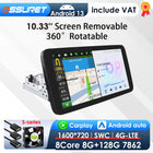 10.33'' Wireless Carplay Android 13 Universal Car Radio Support 4G WIFI DSP BT 1 Din Car Multimedia GPS Intelligent Autoradio - Riparo82