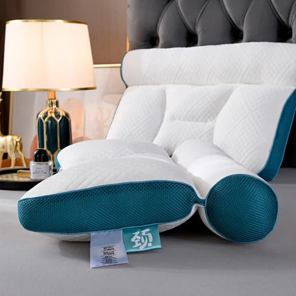 Cervical Orthopedic Neck Pillow To Help Sleep And Protect The Pillow Neck Household Soybean Fiber Pillow Comfortable Sleeping