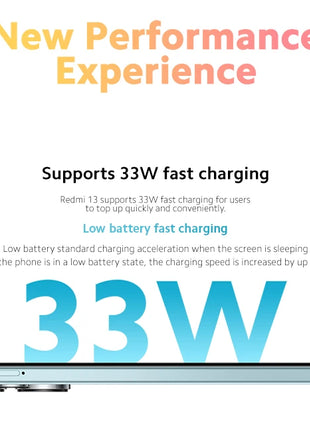 Global Version Xiaomi Redmi 13 Smartphone 108MP super clear camera MediaTek Helio G91 Ultra 33W fast charging 5030mAh battery - Riparo82