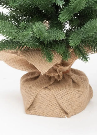 Vendita calda tutto PE mini albero di Natale desktop mini albero di Natale decorazione dell'atmosfera natalizia