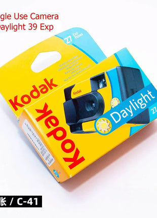 Fotocamera classica originale Kodak FunSaver/Daylight monomodale con flash Fotocamere monouso a pellicola punto e punti 27 fogli 39 fogli