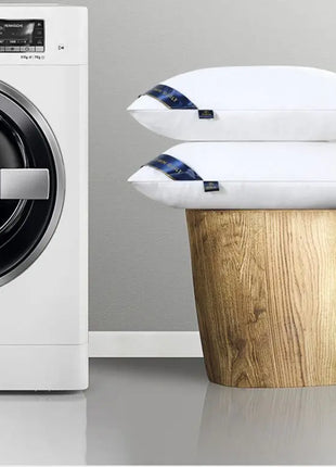 Sleeping Pillows for bedroom double top bed stuffed Hotel Five-star viscoelastic soft orthopedic pillow 48*74 extension Cushion - Riparo82