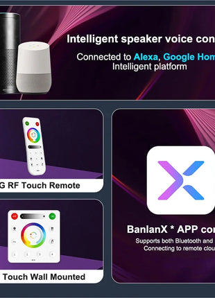 SP530E SP630E WiFi Alexa Bluetooth Controller LED Supporto RGB RGBW RGBCCT o SPI TTL IC Chip LED Strip/Matrix PWM Monocromatico CCT - riparo82