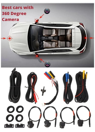 360 Car Camera Starlight Night Vision Panoramic Surround View Camera System Right Left Front Rear for Android Auto Radio - Riparo82