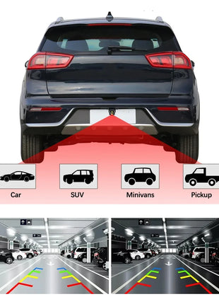 1080P Car Rear View Camera 170° Wide Angle Adjustable Anti-Interference Night Vision Waterproof Auto Parking Backup Camera New - Riparo82