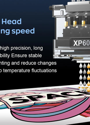 Stampante A3 DTF/Stampante A3 XP600 DTF/Stampante A4 L805 DTF Macchina da stampa per magliette per stampante a trasferimento diretto in legno metallico