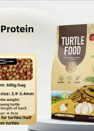 PORPOISE Turtle Feed High Protein Multi Vitamin Added Insect Formula - Riparo82