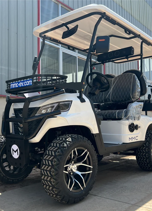 Street Legal Electric Golf Cart 4 Seats 5000W Scooter Go Kart ATV Adult Touring Classic Solar Golf Cart - Riparo82