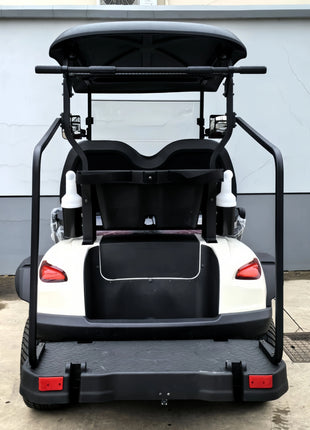 Energy Saving Effect of Manufacturer's 4+2 Seat Electric off-Road Vehicle, Four-Wheel Golf Cart    Truck with a trailer attached - Riparo82