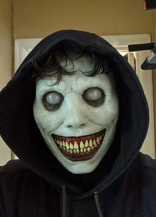 Halloween Cosplay Mask Smiling Demons Horror Face Masks The Evil Props Party Masquerade Halloween Mask Clothing Accessor - Riparo82