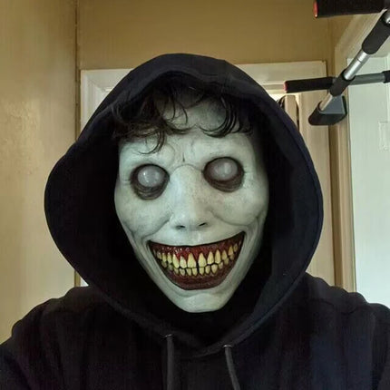 Halloween Cosplay Mask Smiling Demons Horror Face Masks The Evil Props Party Masquerade Halloween Mask Clothing Accessor