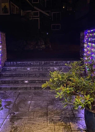 1.5M-18M LED Net Mesh Fata Luci Stringa Tenda Ghirlanda Esterna Impermeabile Per Albero Di Natale Festa Giardino Decorazione di Nozze