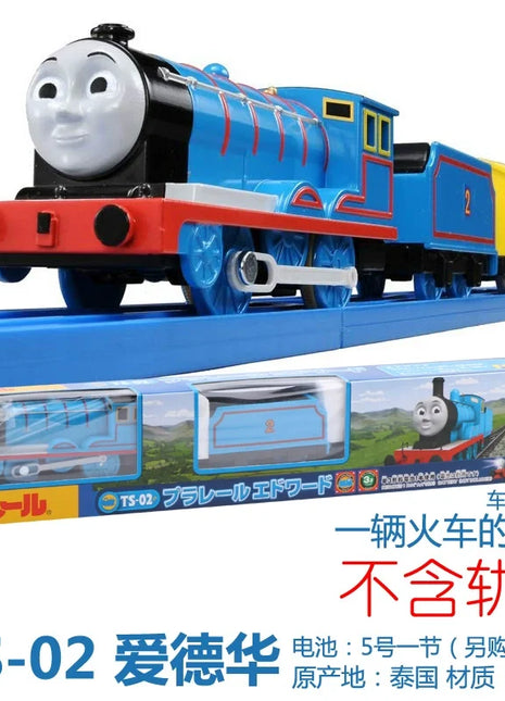 Originale Takara Tomy Tomica Thomas & Friends Treno Auto ferroviaria elettrica Golden Percy Henry Rebacca Edward Giocattolo per il regalo di compleanno del ragazzo - riparo82