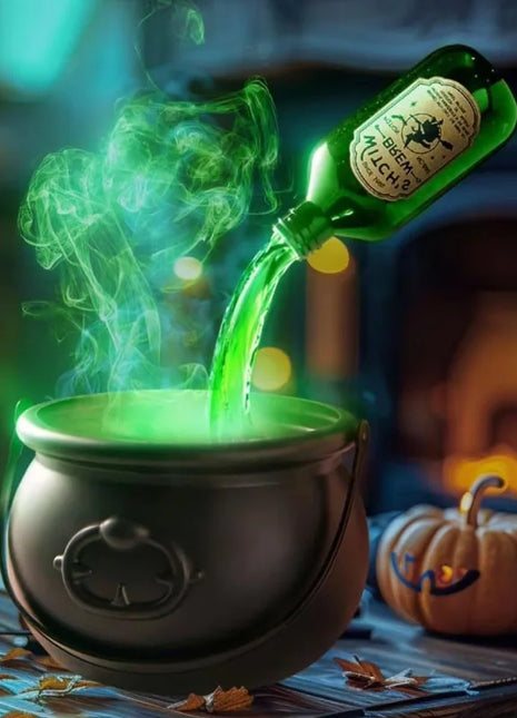 Halloween Decoration Room Decoration Magic Floating Bottle Wizard Bowl Diffuser Spooky Ghost Props Indoor Home Bar Decor - Riparo82