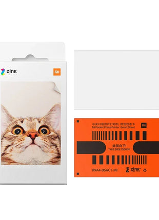 50/100 PCS Xiaomi ZINK Carta per stampante tascabile Stampa fotografica autoadesiva Xiaomi Mini carta per stampante fotografica tascabile da 3 pollici