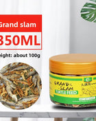SW Grand Slam Turtle Food - with Dried Shrimp for Red-Eared Sliders, Semi-Aquatic Turtles & Hatchlings (350ml/750ml) - Riparo82