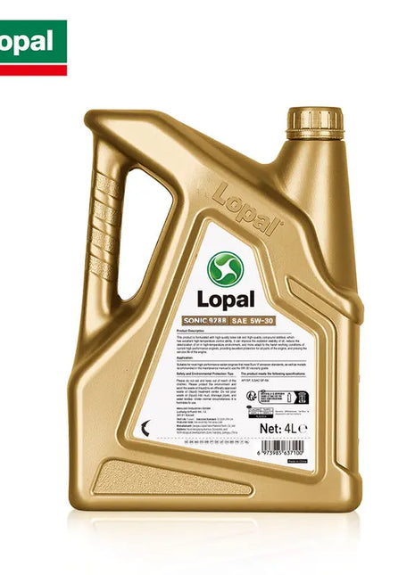 Lopal SONIC 9288 5W-30 SP GF-6A 4L * 1 Bottiglia Olio Motore Auto 4L Lubrificante Olio Motore Sintetico Completo per Auto Protezione Avanzata