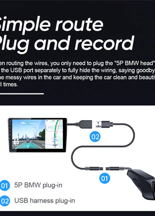 For Android Multimedia Player 1920*1080P Dashcam ADAS Mini Car DVR Camera HD Car Camera Auto Digital Video Recorder Dash Cam - Riparo82