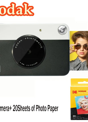 Kodak/Kodak PRINTOMATIC Camera Zink, Kodak A One-Time Imaging Camera Regalo di festa Opzionale Kodak PRINTOMATIC Zink Paper