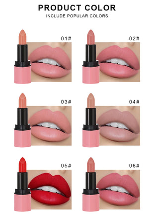Love Multi-Color Moisturizing Niche Non-Stick Cup Not Easy to Fade Long-Lasting Color Lipstick Matte Lip Gloss - Riparo82