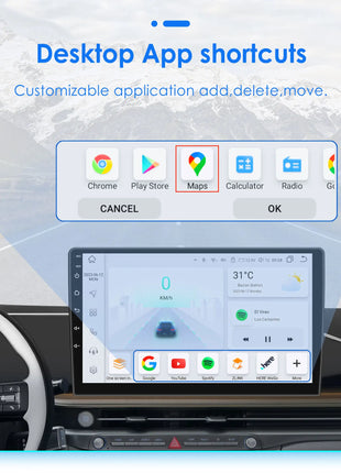 Hizpo 9 Inch for Lancia Ypsilon 2006 - 2011 Wireless Carplay Android Auto Car Multimedia Player Autoradio Electronic Ddevices 4G - Riparo82