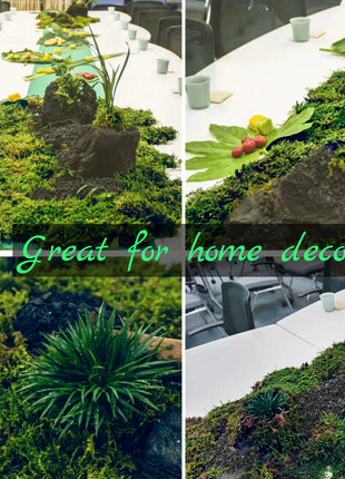 Artificial Moss Green for Potted Plant Orchid Potting Mix Peat Moss Pole Craft