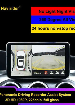 For Mazda 3 Axela 360 Panoramic System For Mazda CX-9 CX-5 CX-4 CX-7 Original Car Screen Upgrade 3D 1080P 360 Recording Cameras - Riparo82