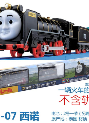 Originale Takara Tomy Tomica Thomas & Friends Treno Auto ferroviaria elettrica Golden Percy Henry Rebacca Edward Giocattolo per il regalo di compleanno del ragazzo - riparo82