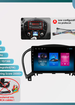 Hizpo Car Radio For Nissan Juke YF15 2010 - 2014 Carplay 4G Multimedia Video Player GPS Autoradio AI Voice 2 Din Android Auto BT