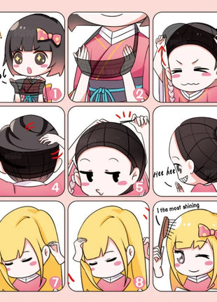 Furina Costume Cosplay Parrucca Capelli Impatto Fontaine Focalors con Cappello Abiti Neri Scarpe Cosplay Tacco Alto per Abiti da Donna