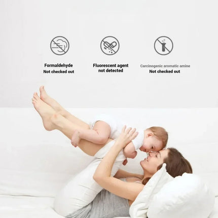 Sleeping Pillows Comfortable Pillows for Sleeping 5-star Hotel Pillow Three-dimensional Soft Bilateral Washed Solid Color Pillow